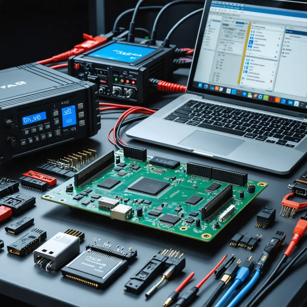 Advanced ECU programming and diagnostic equipment for automotive computer modules